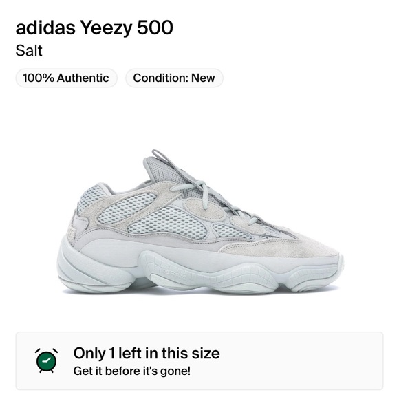 SOLD///Yeezy 500 “Salt”///SOLD - Picture 4 of 4